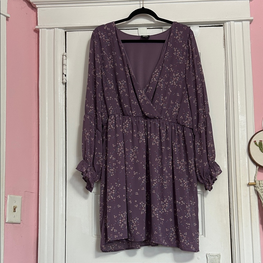 Bobeau Adrienne Chiffon Plus Size Dress